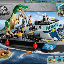 LEGO Jurassic World Barionyks i ucieczka łodzią 76942