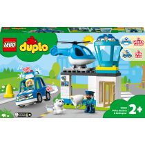 LEGO DUPLO Posterunek policji i helikopter 10959