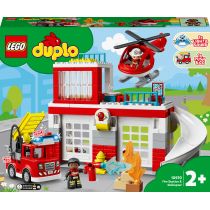 LEGO DUPLO Remiza strażacka i helikopter 10970