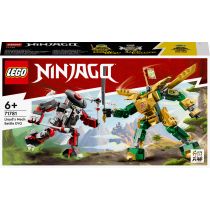 LEGO NINJAGO Starcie Lloyda z Mechem EVO 71781