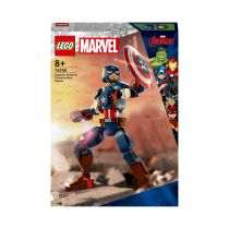 LEGO Marvel Figurka Kapitana Ameryki do zbudowania 76258