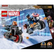 LEGO Marvel Super Heroes Motocykle Czarnej Wdowy i Kapitana Ameryki 76260