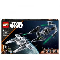 LEGO Star Wars Mandaloriański myśliwiec Fang Fighter kontra TIE Interceptor 75348