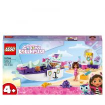 LEGO Gabby's Dollhouse Statek i spa Gabi i Syrenkotki 10786