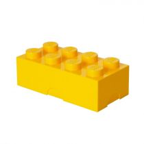 Lunchbox klocek LEGO żółty