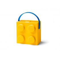 Lunchbox klocek LEGO z rączką