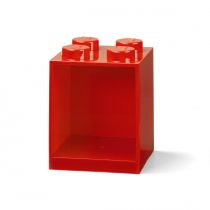 Półka LEGO BRICK 4 Czerwona