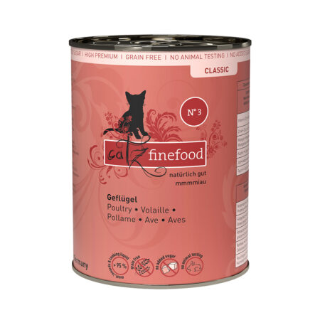 Catz Finefood w puszce, 6 x 400 g - Drób