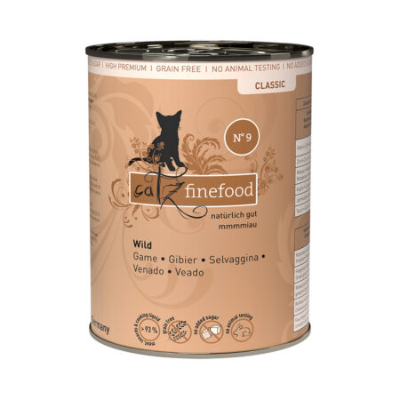 Catz Finefood w puszce, 6 x 400 g - Dziczyzna