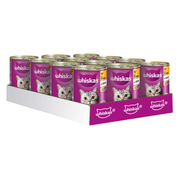 Whiskas Adult, 24 x 400 g - Drób w galarecie