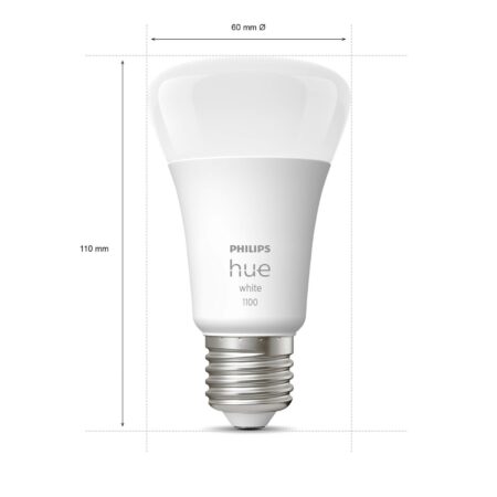 Philips Hue White 9,5 W E27 3 szt. zestaw startowy