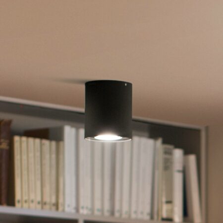 Philips Hue White Ambiance Pillar spot LED czarny