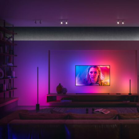 Philips Hue Gradient Signe lampa stołowa czarna