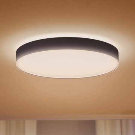 Philips Hue Enrave lampa sufitowa 55,1cm czarna