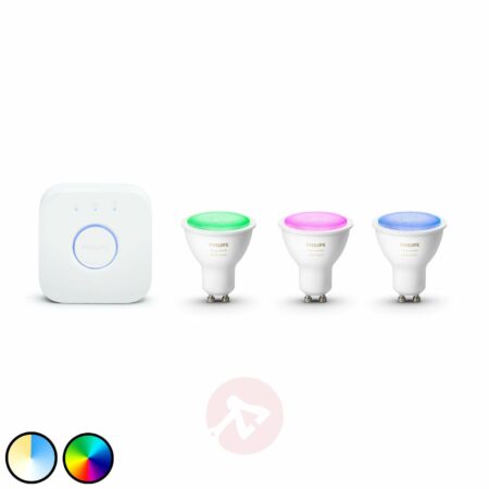 Philips Hue White & Color Ambiance GU10 Starterkit