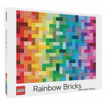 Puzzle LEGO 1000 el. Rainbow Bricks