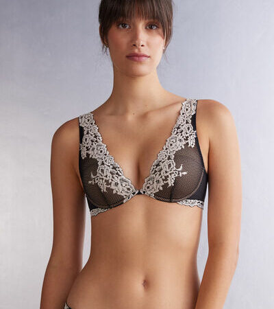 Intimissimi Biustonosz Balkonetka Elena Pretty Flowers Kobieta Wielobarwny Rozmiar 100B