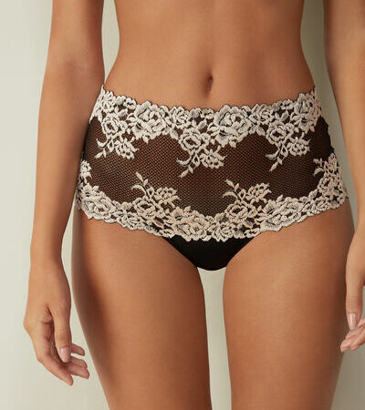 Intimissimi Figi Brazylijskie Culotte Pretty Flowers Kobieta Wielobarwny Rozmiar L