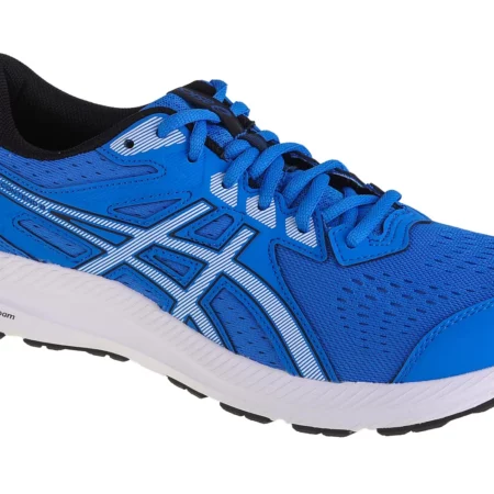 ASICS Gel-Contend 8 1011B492-401, Męskie, Niebieskie, buty do biegania, tkanina, rozmiar: 44,5