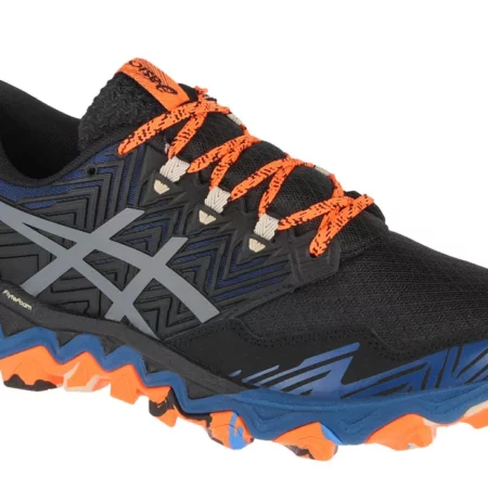 Asics Gel-FujiTrabuco 8 1011A668-400, Męskie, Czarne, buty do biegania, tkanina, rozmiar: 39