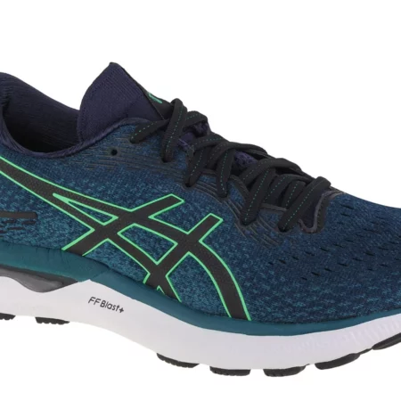 ASICS Gel-Nimbus 24 1011B359-301, Męskie, Niebieskie, buty do biegania, tkanina, rozmiar: 42