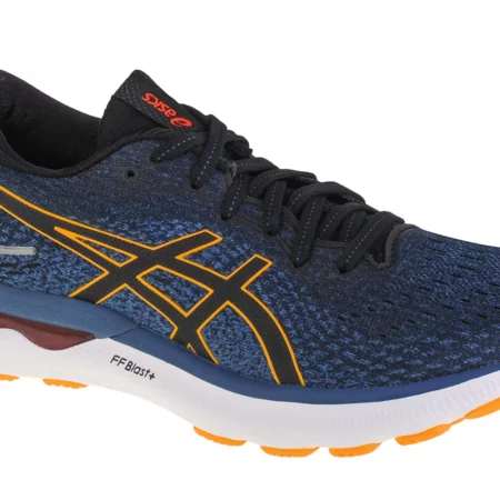 ASICS Gel-Nimbus 24 1011B359-403, Męskie, Niebieskie, buty do biegania, tkanina, rozmiar: 41,5