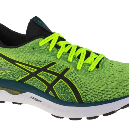 ASICS Gel-Nimbus 24 1011B359-750, Męskie, Zielone, buty do biegania, tkanina, rozmiar: 41,5