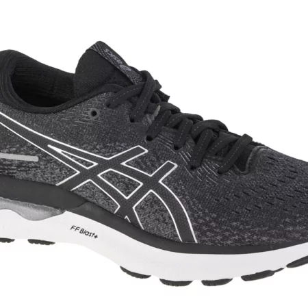 ASICS Gel-Nimbus 24 1012B201-001, Damskie, Czarne, buty do biegania, tkanina, rozmiar: 37