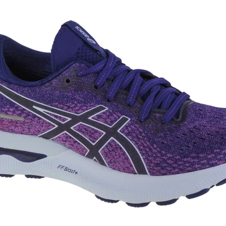 ASICS Gel-Nimbus 24 1012B201-500, Damskie, Fioletowe, buty do biegania, tkanina, rozmiar: 37