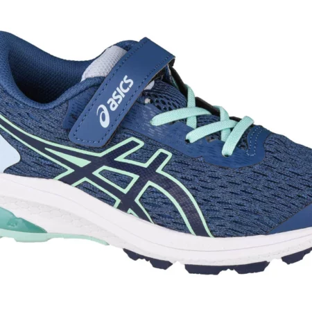 Asics GT-1000 9 PS 1014A151-405, Dla chłopca, Niebieskie, buty do biegania, przewiewna siateczka, rozmiar: 27