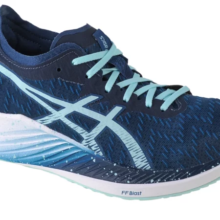 ASICS Magic Speed 1012A895-400, Damskie, Niebieskie, buty do biegania, tkanina, rozmiar: 41,5