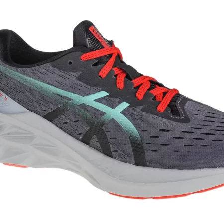 Asics Novablast 2 1011B192-020, Męskie, Szare, buty do biegania, tkanina, rozmiar: 46