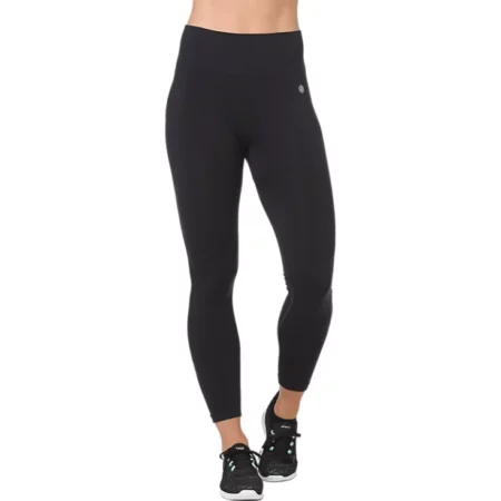 Asics Seamless Cropped Tight 2032A387-001, Damskie, Czarne, leginsy, nylon, rozmiar: S