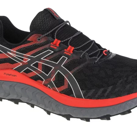 ASICS Trabuco Max 1011B028-004, Męskie, Czarne, buty do biegania, tkanina, rozmiar: 39,5