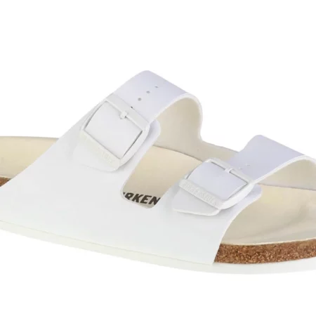 Birkenstock Arizona BF 1019061, Unisex, Białe, klapki, Birko-Flor, rozmiar: 43