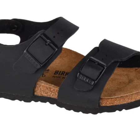 Birkenstock New York BF Kids 1005885, Dla chłopca, Czarne, sandały sportowe, Birko-Flor, rozmiar: 29