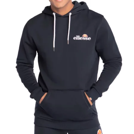 Ellesse Primero Hoody SHS08781-429, Męskie, Granatowe, bluzy, bawełna, rozmiar: L