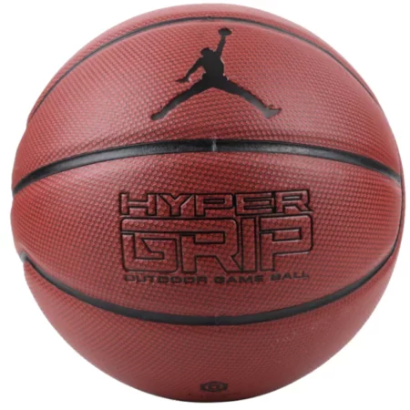 Jordan Hyper Grip 4 P Ball JKI0185807, Unisex, Bordowe, piłki do koszykówki, Guma, rozmiar: 7