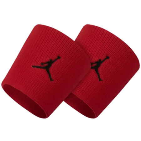 Jordan Jumpman Wristbands JKN01-605, Unisex, Czerwone, opaski na rękę, nylon, rozmiar: One size