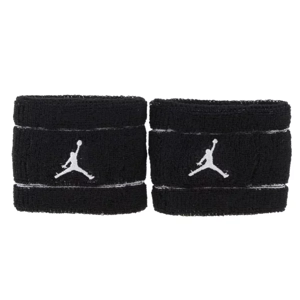 Jordan Terry Wristbands J1004300-941, Unisex, Czarne, opaski na rękę, nylon, rozmiar: One size