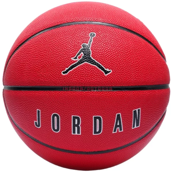 Jordan Ultimate 2.0 8P In/Out Ball J1008254-651, Unisex, Czerwone, piłki do koszykówki, Guma, rozmiar: 7