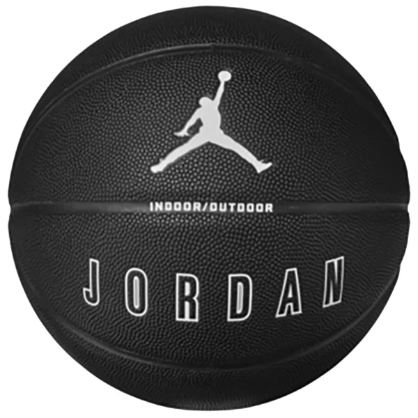 Jordan Ultimate 2.0 Graphic 8P In/Out Ball J1008257-069, Unisex, Czarne, piłki do koszykówki, Guma, rozmiar: 7