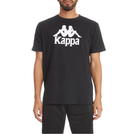 Kappa Authentic Estessi T-shirt 304KPT0-ASS, Męskie, Czarne, t-shirty, bawełna, rozmiar: M