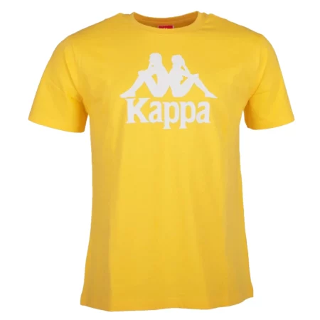 Kappa Caspar Kids T-Shirt 303910J-295, Dla chłopca, Żółte, t-shirty, bawełna, rozmiar: 128