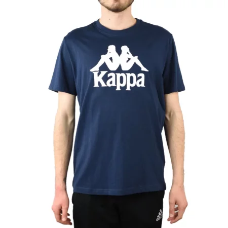 Kappa Caspar T-Shirt 303910-821, Męskie, Granatowe, t-shirty, bawełna, rozmiar: L