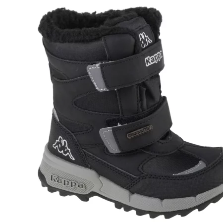 Kappa Cekis Tex K 260903K-1115, Dla chłopca, Czarne, buty zimowe, tkanina, rozmiar: 28