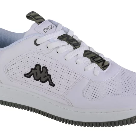 Kappa Fogo 243180-1031, Męskie, Białe, buty sneakers, skóra syntetyczna, rozmiar: 44