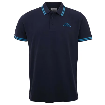 Kappa Polo Shirt 709361-19-4024, Męskie, Granatowe, koszulki polo, bawełna, rozmiar: L