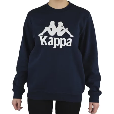 Kappa Sertum Junior Sweatshirt 703797J-19-4024, Dla chłopca, Granatowe, bluzy, bawełna, rozmiar: 122-128