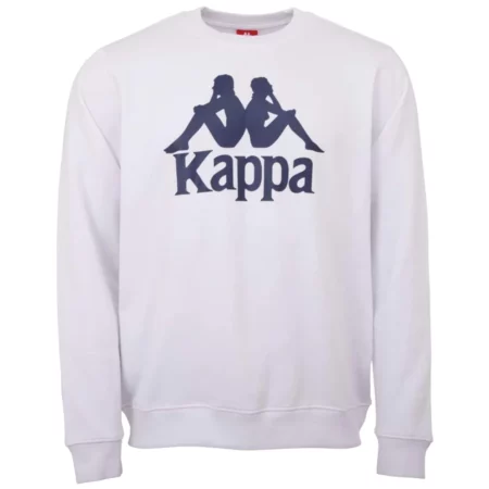 Kappa Sertum RN Sweatshirt 703797-001, Męskie, Białe, bluzy, bawełna, rozmiar: S